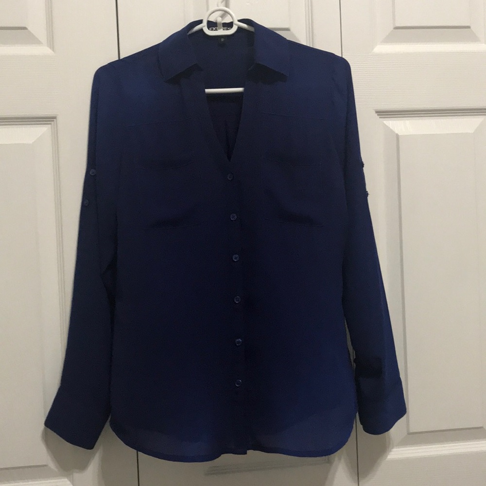 Express The Portofino Shirt Blue